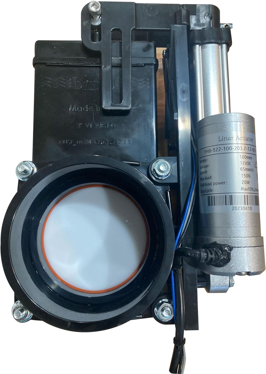 LaSalle Bristol 66N4MDVAM Sewer Waste Motor Actuated Valve-3" Waste Valve